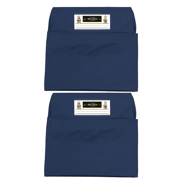 Seat Sack Seat Sack, Medium, 15 inch, Chair Pocket, Blue, PK2 115-BL